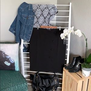 New York Clothing Company Pencil Skirt, Large